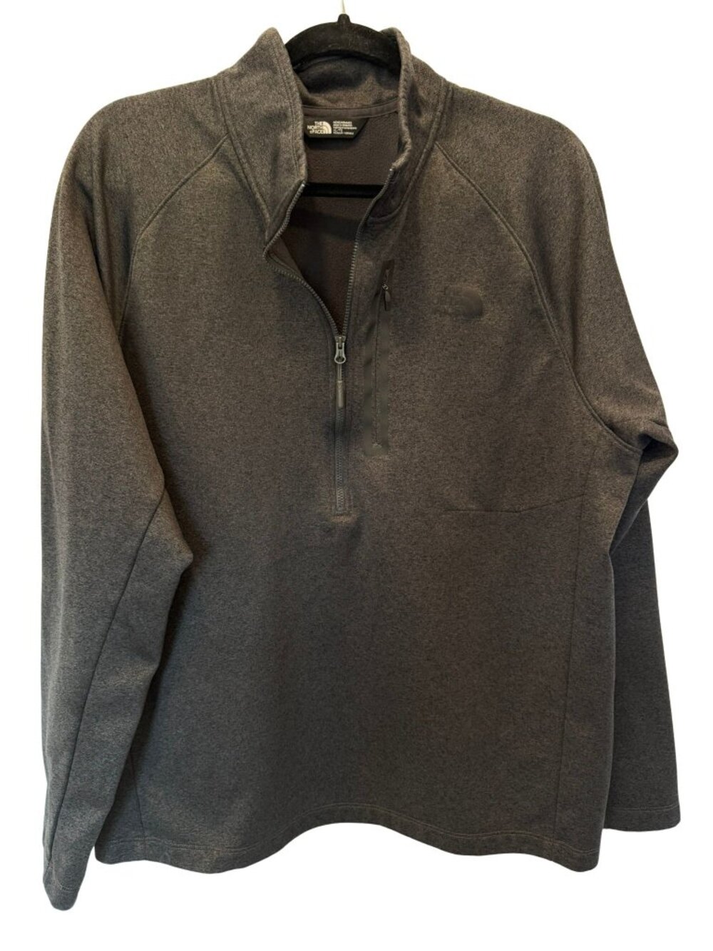 The North Face Canyonlands Men’s XL Gray Half Zip Fleece Pullover